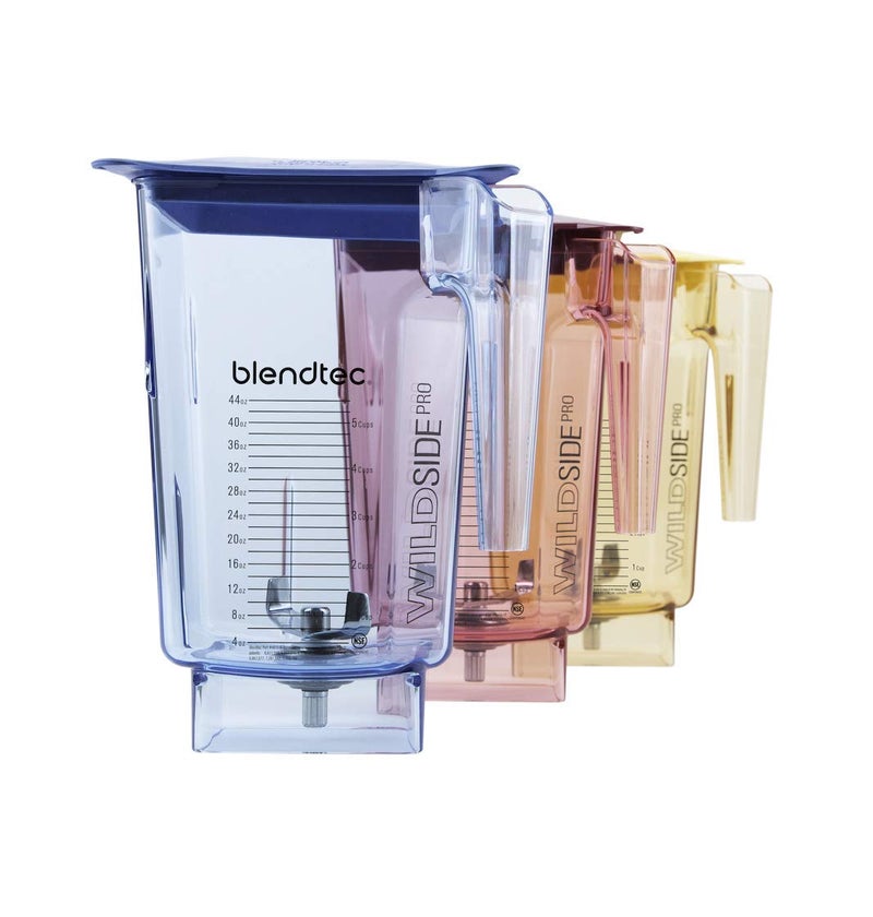 Blendtec 90 oz WildSide Jar, Commercial Grade - Five-Sided Replacement Blender Jar - Compatible with Blendtec Blenders - 36 oz Blending Capacity - Blue - Image 3